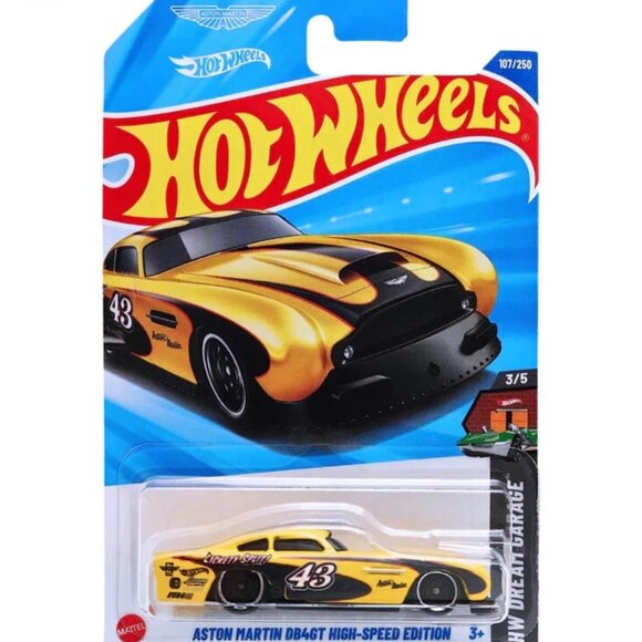Hot Wheels HW DREAM GARAGE Aston Martin DB4GT High-Speed Edition Car Hotwheels - Picture 1 of 5